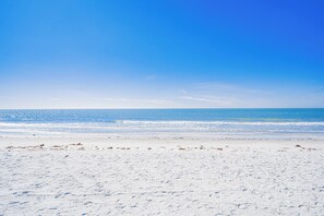 Accommodatie ligt op het strand