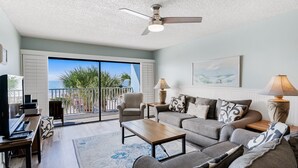 TV - Sand Dollar 203 is a Silver Tier 3-bedroom 2 bath Gulf Front Condo (Indian Shores)