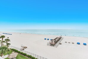 On the beach