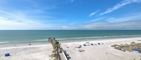 Accommodatie ligt op het strand