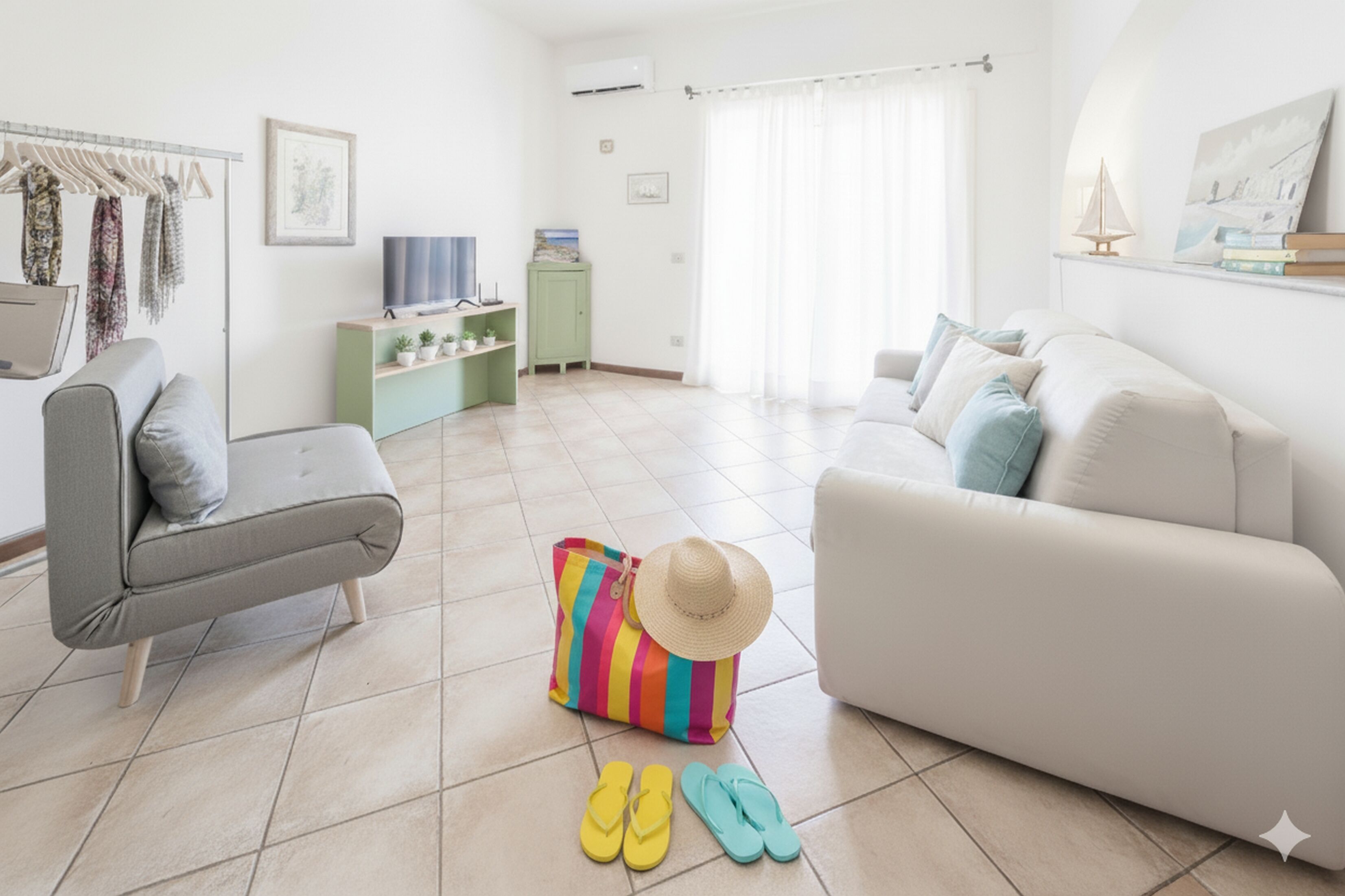 Estúdio básico | Área de estar