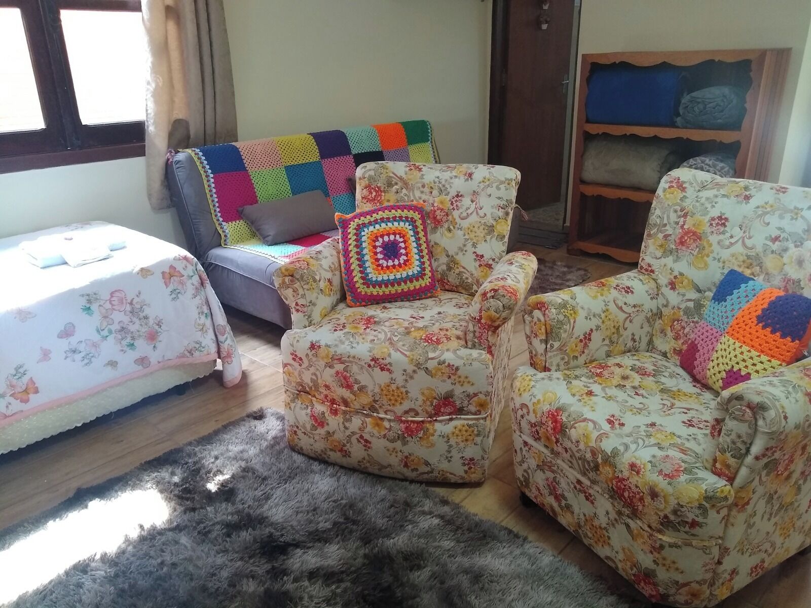 Deluxe chalet, uitzicht op tuin | Gratis wifi