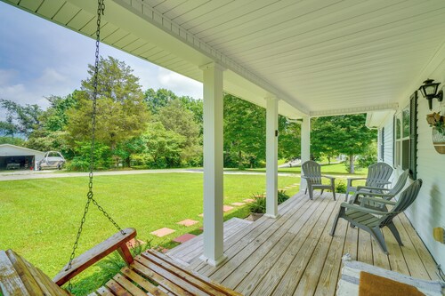 Walk to Marina: Norris Lake Escape w/ Deck + Views