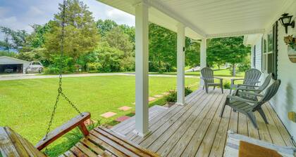 Walk to Marina: Norris Lake Escape w/ Deck + Views