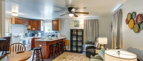 Fachada de la propiedad