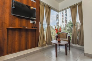 Premium bedding, memory foam beds, minibar, desk
