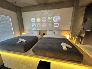 2 多间卧室、熨斗/熨衣板、WiFi、床单