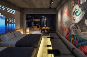2 habitaciones, tabla de planchar con plancha, wifi y ropa de cama