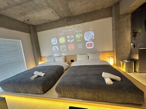 2 habitaciones, tabla de planchar con plancha, wifi y ropa de cama