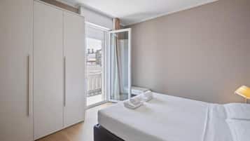 Appartement, 1 lit double et 1 canapé-lit, balcon | Fer et planche à repasser, Wi-Fi gratuit, draps fournis