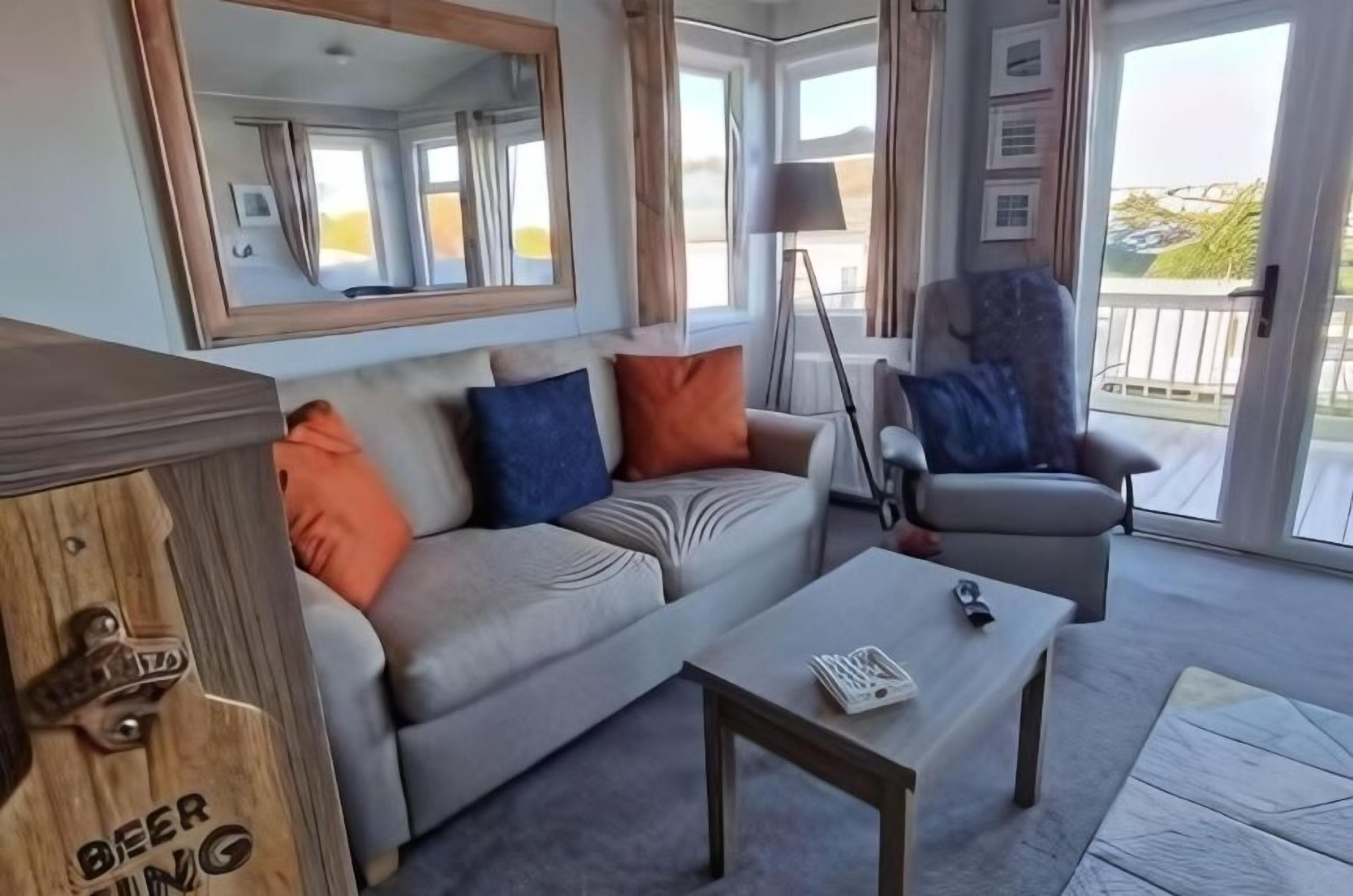 Mobile Home, 2 Bedrooms (Ocean View) | Individually furnished, free wired Internet, bed sheets