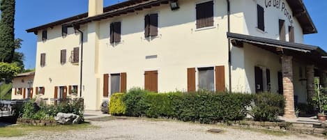 Fassade der Unterkunft