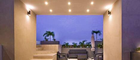 Enceinte de l’hébergement