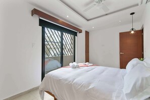 1 غرفة نوم ومكواة/لوح كي وواي فاي وملاءات أسرّة