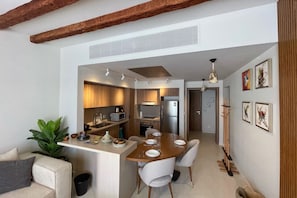 Apartamento básico | Parte interna