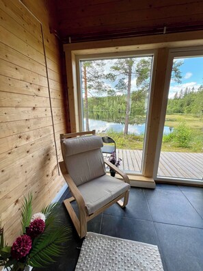 Huisje, 1 slaapkamer, toegankelijk voor mindervaliden, balkon | Interieur