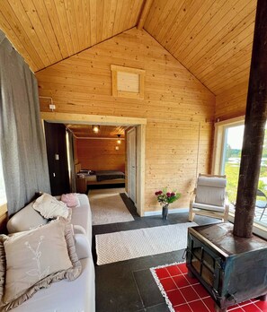 Cabane, 1 chambre, accessible aux personnes à mobilité réduite, balcon | Intérieur