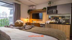 1 室のベッドルーム、WiFi、ベッドシーツ