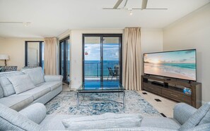 Íbúð - 4 svefnherbergi | Stofa