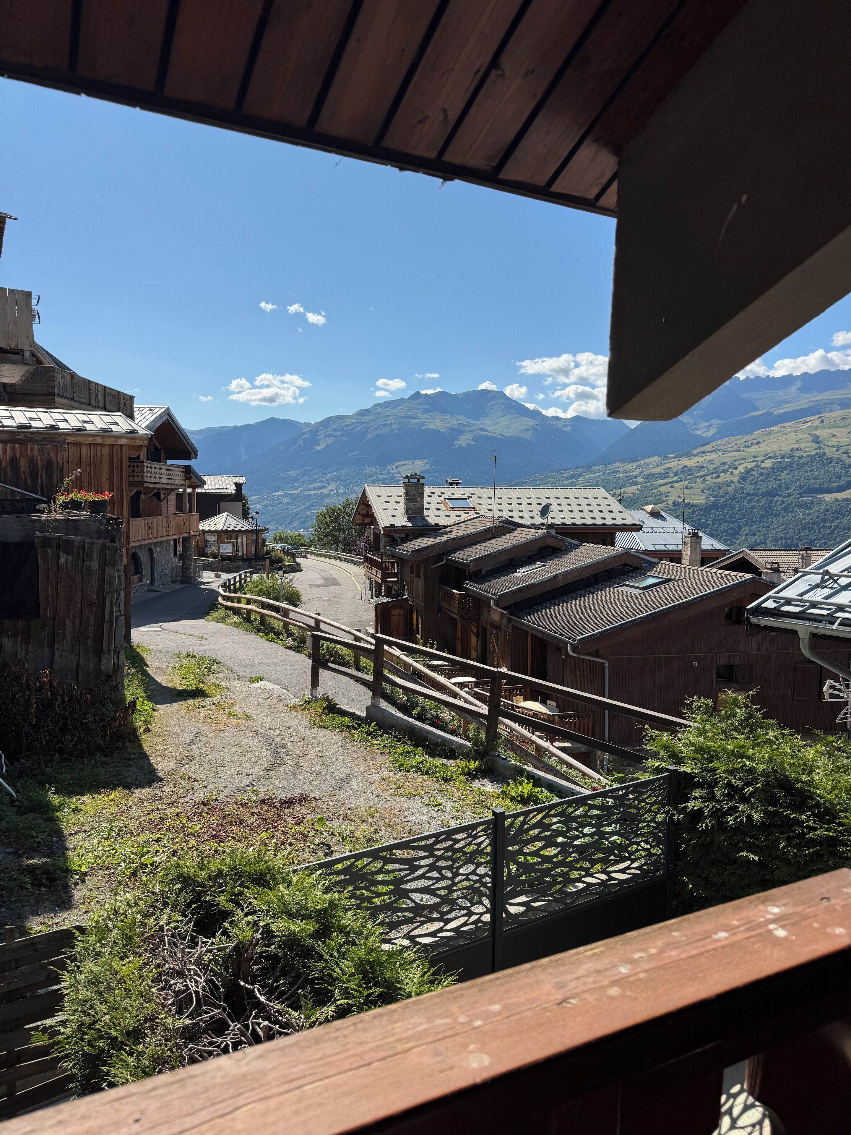 Vue depuis l’hébergement 