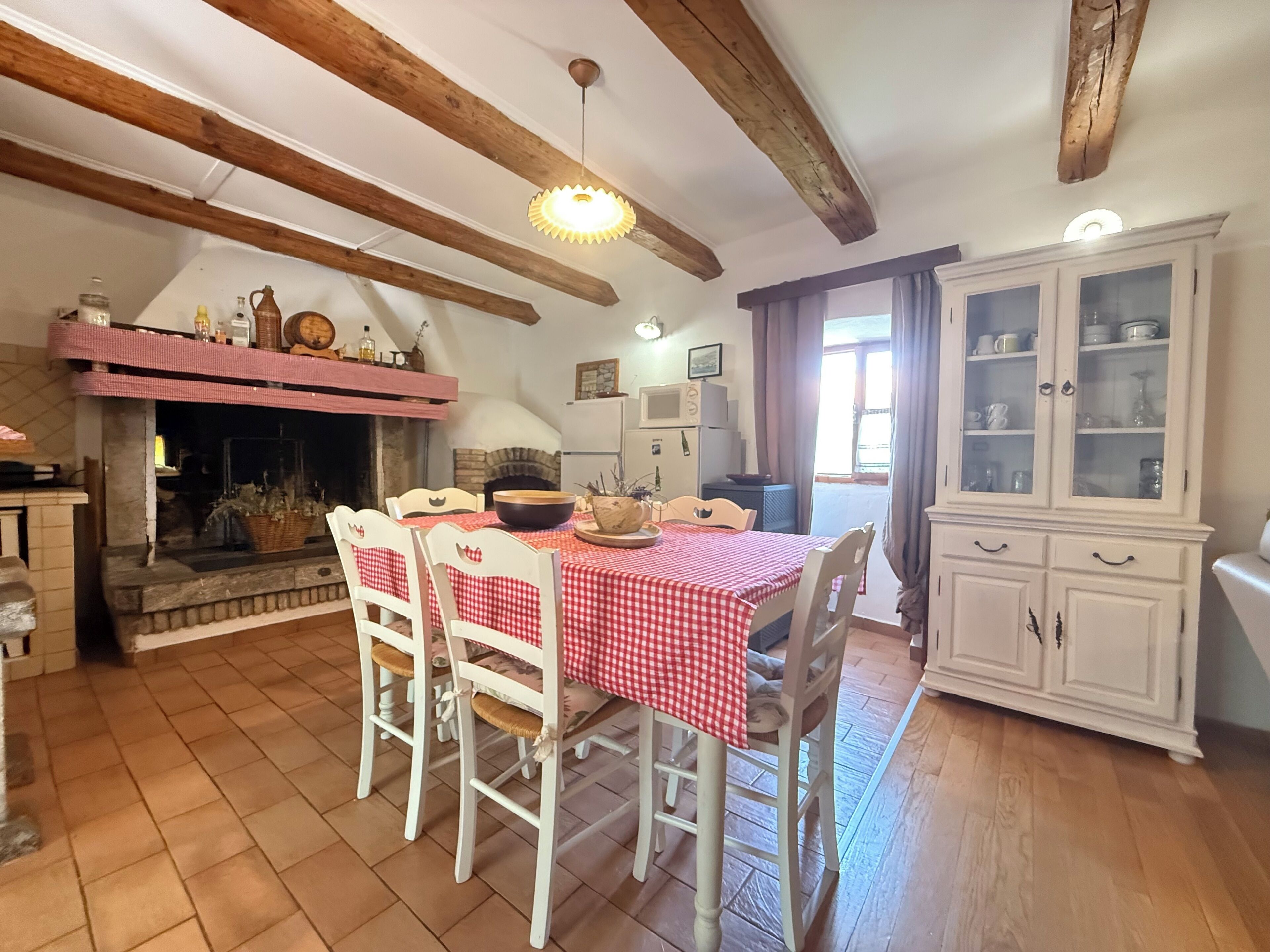 Vila, pemandangan kebun | Dapur pribadi | Lemari es, microwave, oven, dan kompor