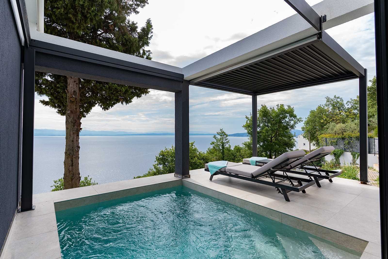 Indoor pool, a heated pool