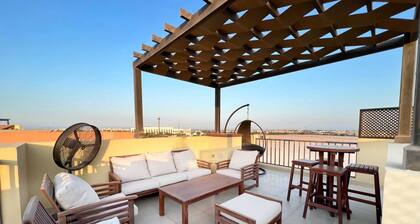 Xuru Stays I Eclectic 2 BDR Twin House @ Tawila El Gouna