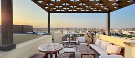 Lägenhet Basic | Restaurang utomhus