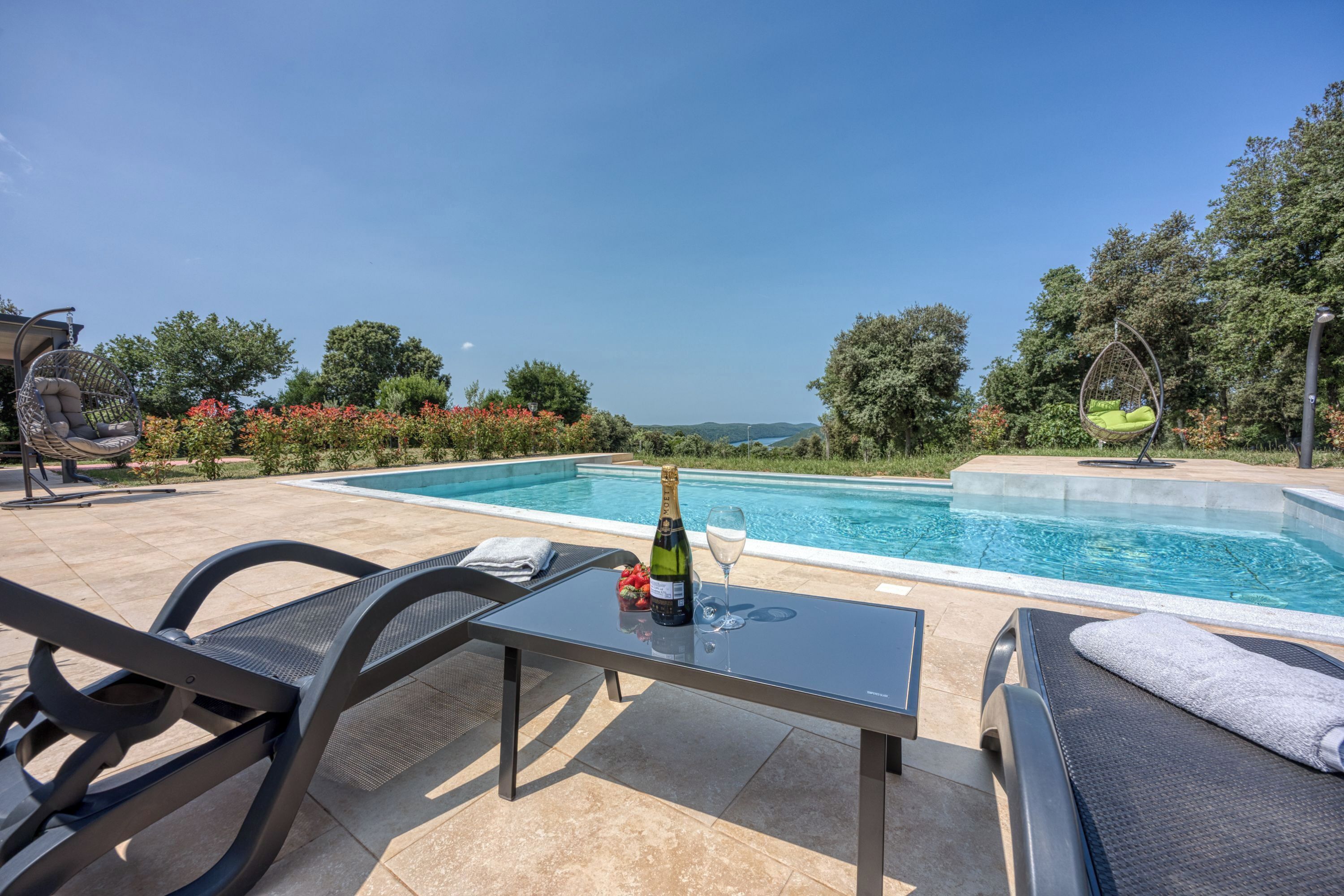 Seasonal outdoor pool