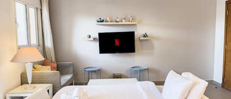 Appartement | 2 chambres, fer et planche Ă repasser, draps fournis