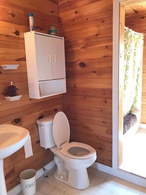 Haartrockner, Handtücher, Toilettenpapier