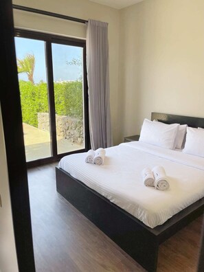 Basic Villa | 3 bedrooms, iron/ironing board, bed sheets - Xuru Stays I Poised & Pearly 3 BDR Villa @ Cyan El Gouna (El Gouna)