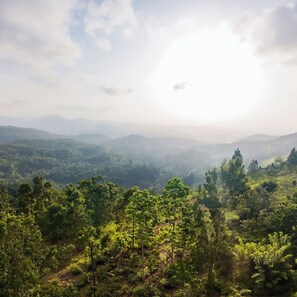 Utsikt fra overnattingsstedet