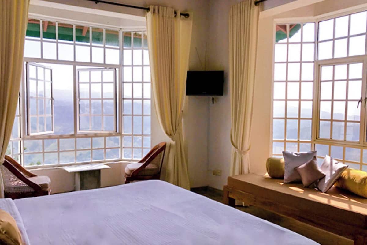 Premium bedding, memory-foam beds, individually decorated