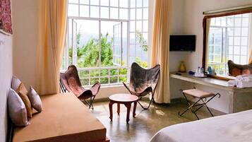 Premium bedding, memory-foam beds, individually decorated