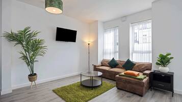 Televisie en een kantoor