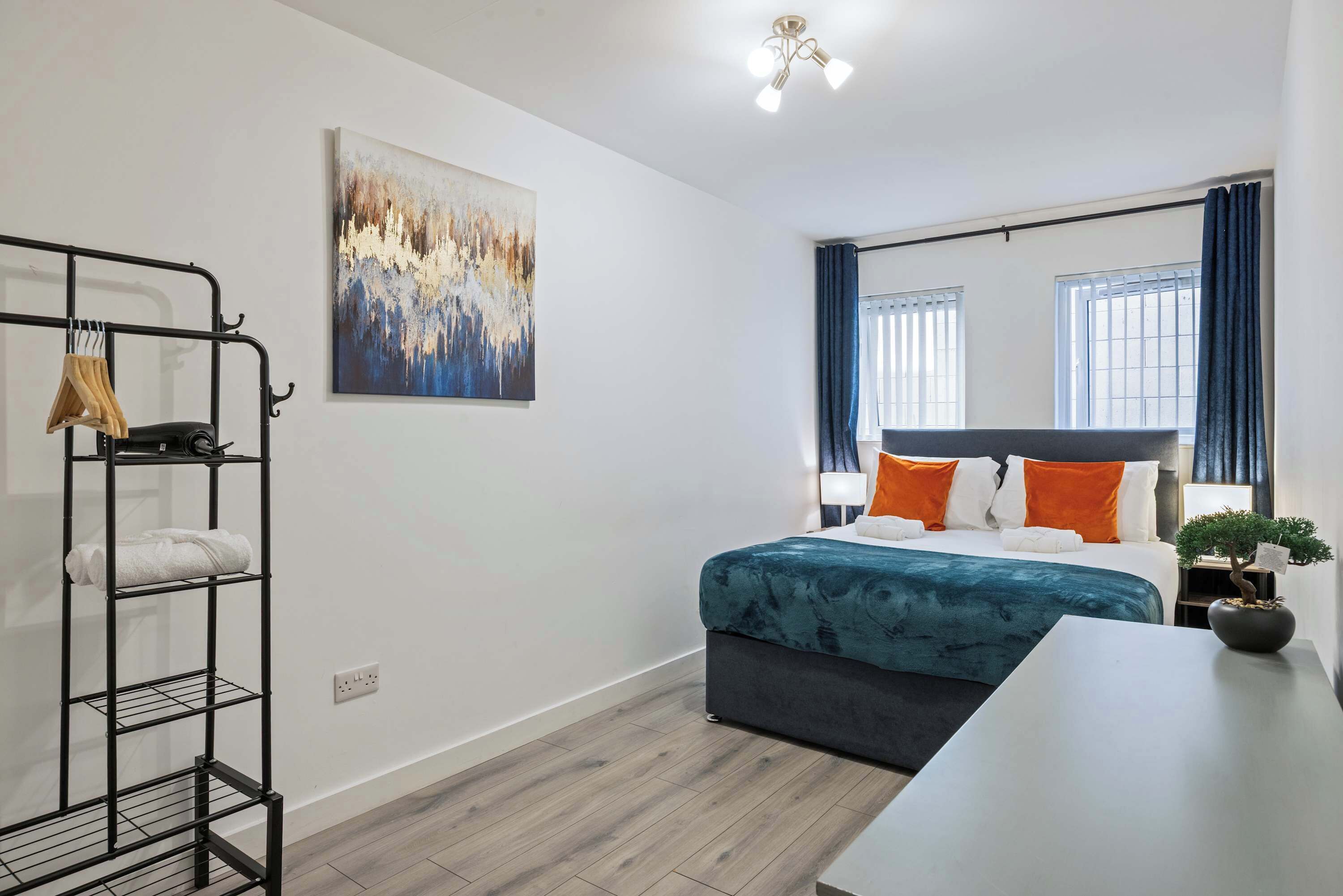 1 bedroom, iron/ironing board, travel cot, WiFi