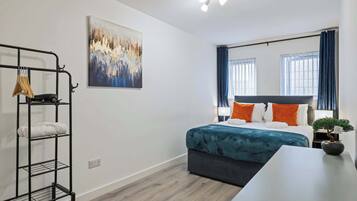 1 bedroom, iron/ironing board, travel cot, WiFi