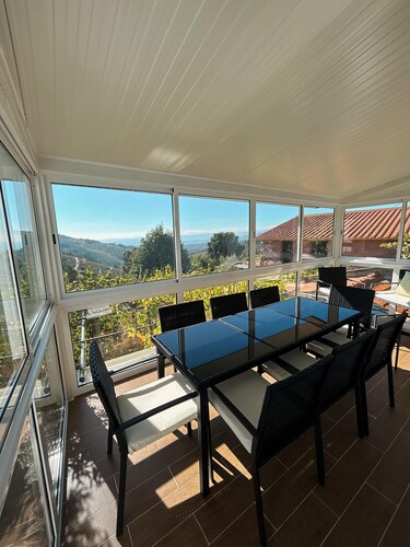 Country House 'Vale Dos Vascos' with Mountain View, Wi-Fi and Air Conditioning