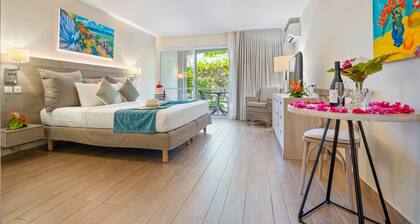 Oceanfront Suite with Private Beaches, Pool, Gym & Watersports Adventures