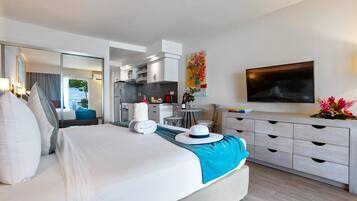 1 間睡房、熨斗/熨衫板、免費 Wi-Fi、床單