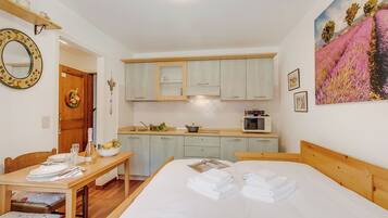 Estudio estándar, vistas a la montaña (Hermitage Studio - close to ski) | Wifi gratis y ropa de cama