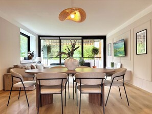 Dining - HyggeLiving | 90m² | View of the greenery I JONTE (Bad Harzburg)