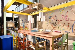 Outdoor dining - The Magic Forte - Design and Contemporary Art in Forte dei Marmi (Forte dei Marmi)
