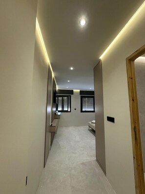 Luxury Studio Suite, City View | Blackout drapes, free WiFi