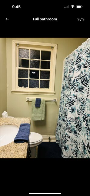 Towels, soap, toilet paper
