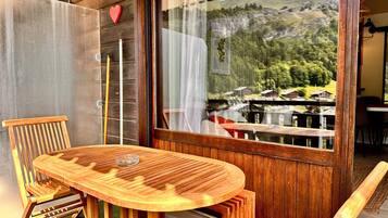 Familienstudio, Bergblick | Terrasse/Patio