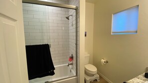 Towels, soap, toilet paper