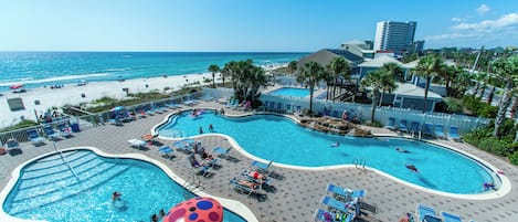 Indoor pool, a heated pool