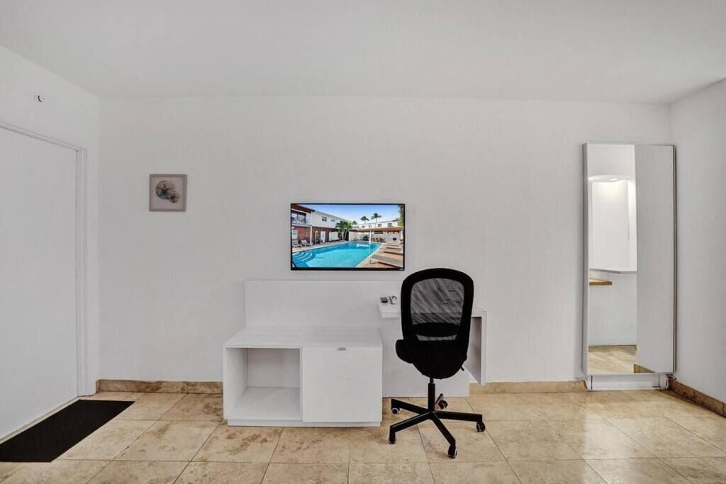 Studio classique, vue sur la plage (Waves 15) | Aire de séjour